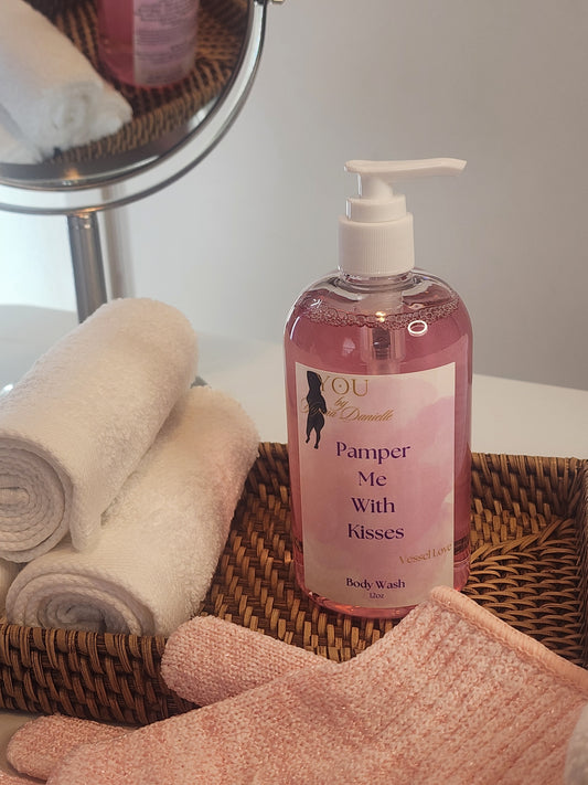 Pamper Me With Kisses Vessel Love Body Wash